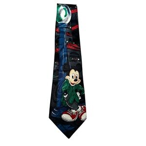 Mickey‎ Unlimited Disney Novelty Tie Vintage Mickey Mouse Print